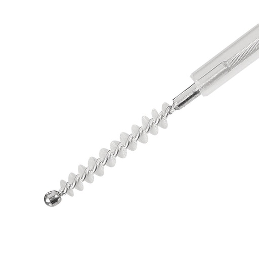 [306415] Citológiai kefe, hossz = 120 cm, Ø = 1,0 mm-től kezdődő munkacsatornákhoz, autoklávozható