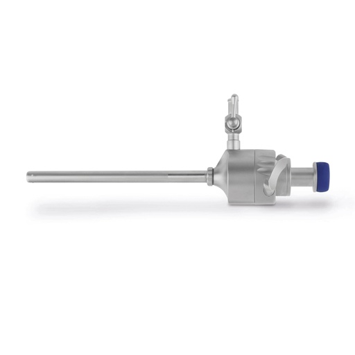 [30495004] Trokár hüvely, belső átmérő: 5,5 mm, hossz: 9,5 cm, automatikus visszacsapó szeleppel és csappal