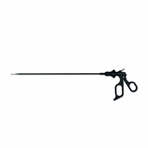 [30495010] Metzenbaum-olló, forgatható, unipoláris koaguláció csatlakozással, Ø = 5 mm, hossz: 36 cm, műanyag markolat