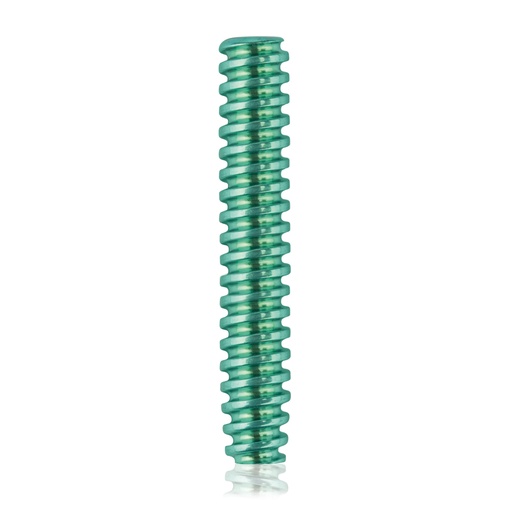 [191574] Titán interferenciacsavar, Ø5,0 x 30 mm, kanülált, kanül Ø2,9 mm, zöld színű, HEX 2,5