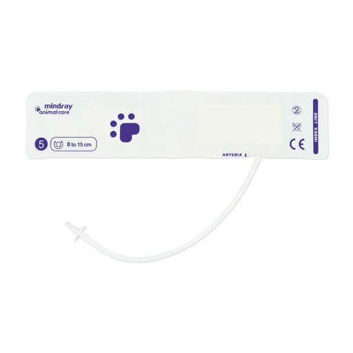 [E32181012] Vérnyomásmérő mandzsetta, 8–15 cm, kompatibilis a LifeVet 8M/8C/12M, LifeVet M, VetVisor Easy és Capnovet Deluxe készülékekkel